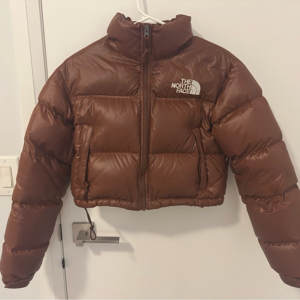 The North Face Chocolate Brown Puffer Jacket XS